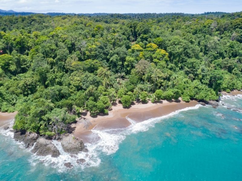 Parque Nacional Corcovado desde Manuel Antonio