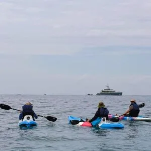Sea kayaking in Manuel Antonio
