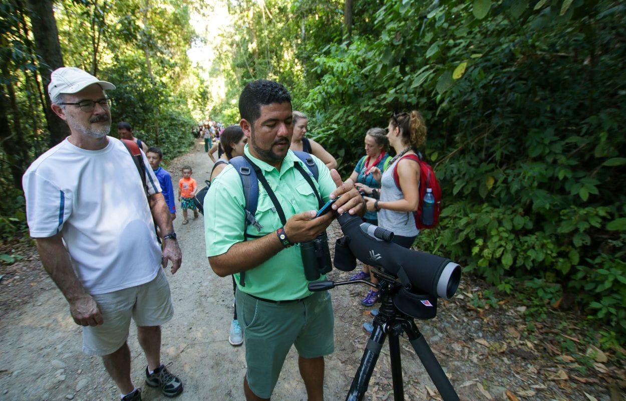 tour guide in Costa Rica